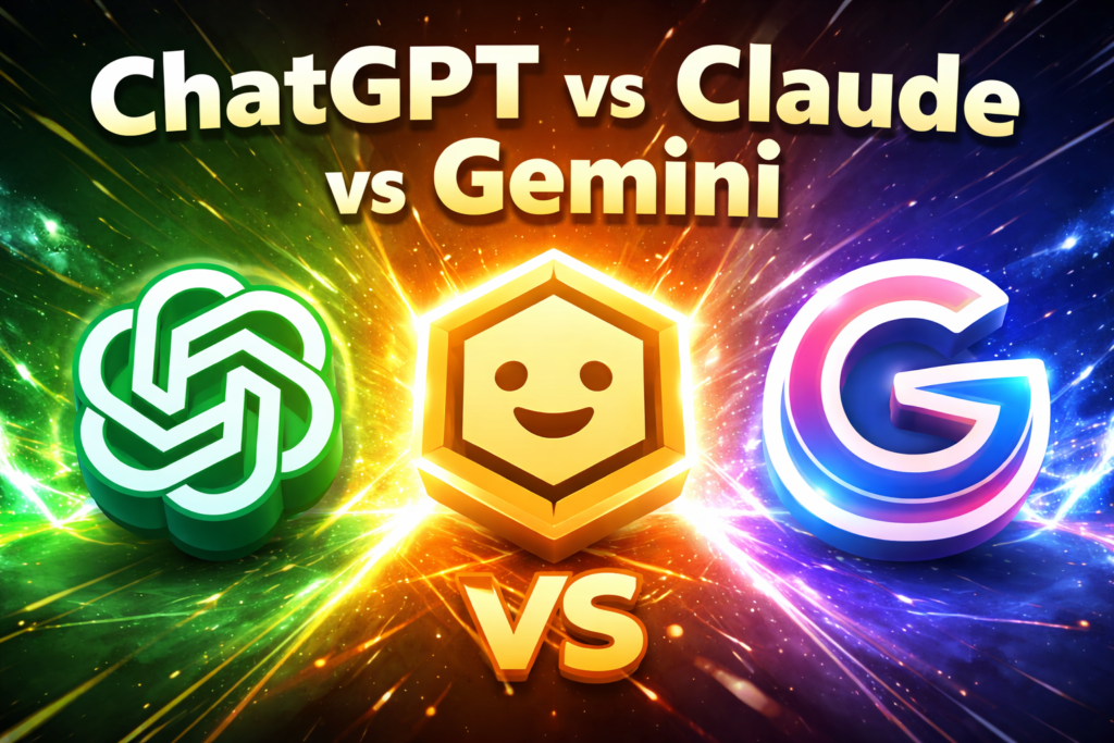 chatGPT vs Claude vs Gemini