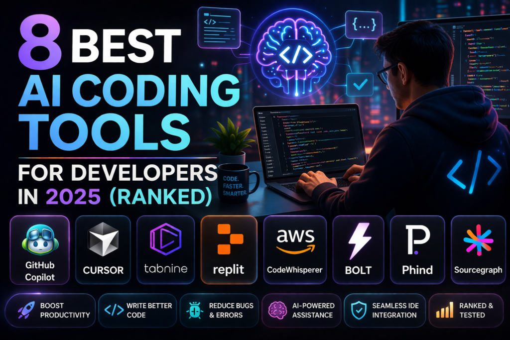 8 Best AI Coding Tools for Developers